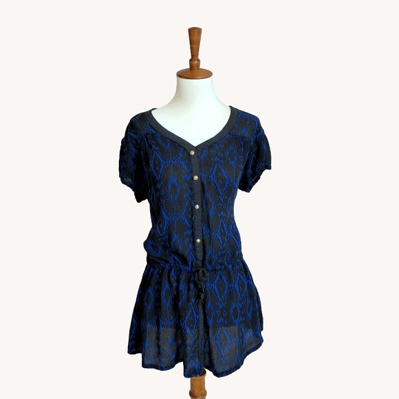 Ikat Print Tunic